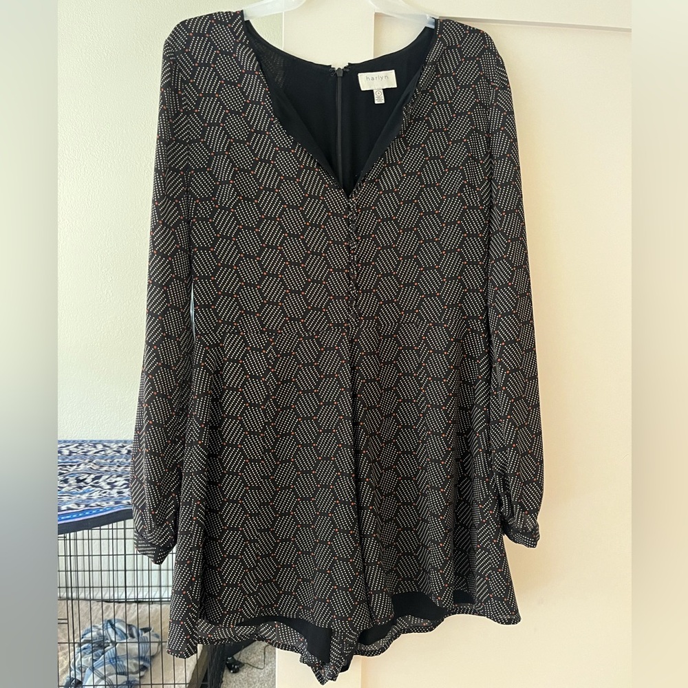 Anthropologie honeycomb romper